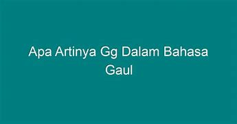 5+5 Artinya Dalam Bahasa Gaul